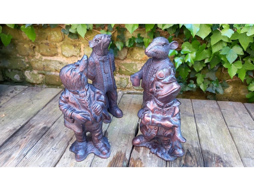 Wind in the Willows Character Ornaments – Polystone Resin_Garden Ornaments