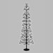 Xmas Haus Warm White LED Black Firework Christmas Tree – 1.5m or 1.8m with 2000–3000 LEDs_Artificial Christmas Trees