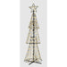 Xmas Haus All Surface 3D LED Christmas Tree with Star – 1.5m or 2.1m, 310–550 Warm White LEDs, 8 Light Modes & Timer for Indoor/Outdoor Use_Artificial Christmas Trees
