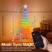 Xmas Haus 3D 1.5m RGB LED Pre-Lit Smart Christmas Tree