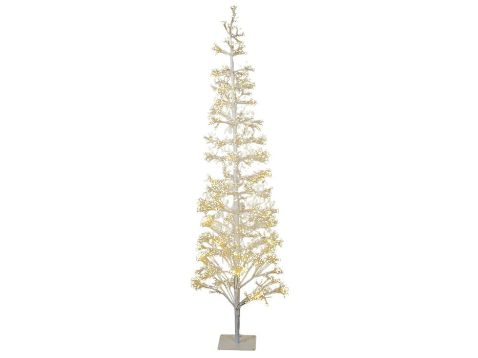 Xmas Haus Outdoor Copper Wire Christmas Tree w/ Warm White LEDS_Artificial Christmas Trees