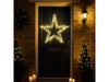 Xmas Haus Outdoor Christmas 100 LEDS Metal Shiny Star - 55cm_Christmas Wreath