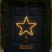 Xmas Haus 25cm LED Star Decorations – Warm White Micro LEDs Battery Operated with Timer_Christmas Lights