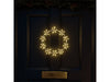 Xmas Haus Warm White LED Metal Christmas Ring - 8 Light Functions - 3 sizes_Outdoor Christmas Decorations