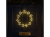 Xmas Haus Warm White LED Metal Christmas Ring - 8 Light Functions - 3 sizes_Outdoor Christmas Decorations