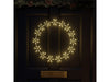 Xmas Haus Warm White LED Metal Christmas Ring - 8 Light Functions - 3 sizes_Outdoor Christmas Decorations