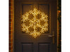 Xmas Haus Christmas Holiday Snowflake - 49CM 180 Warm White LED - 8 Light Functions_Outdoor Christmas Decorations