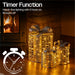 Xmas Haus Set of 3 Outdoor Festive Giftbox Decorations