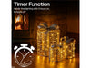Xmas Haus Set of 3 Outdoor Christmas Holiday Festive Round Giftbox Decorations_Christmas Lights