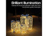 Xmas Haus Set of 3 Outdoor Christmas Holiday Festive Round Giftbox Decorations_Christmas Lights