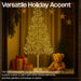 Xmas Haus Indoor/Outdoor Gold Copper Wire Christmas Tree Gold Balls