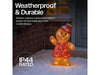 Xmas Haus Christmas Acrylic Gingerbread Man or Lady - 30CM - 30 Warm White LEDS_Christmas Figure