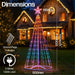 Xmas Haus Christmas Star Tree RGB LED
