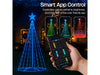 Xmas Haus Christmas Star Tree RGB LED Light - Available in 4 Sizes - Remote or APP controlled_Artificial Christmas Trees