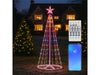 Xmas Haus Christmas Star Tree RGB LED Light - Available in 4 Sizes - Remote or APP controlled_Artificial Christmas Trees