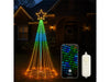 Xmas Haus Cone Tree RGB APP Control 2.4 M - 18 Strings - 804 LEDS_Artificial Christmas Trees