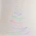 Xmas Haus Pre-Lit RGB LED Flat Christmas Tree Silhouette 1.3m