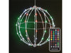 Xmas Haus White Foldable Ball Light Multicolour RGB LEDS - Remote or APP controlled_Indoor Christmas Decorations