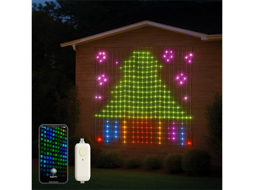 Xmas Haus RGB LED Mesh Net Light 1.8m x 1.8m 579 Led - Smart Pix App Controlled_Christmas Lights