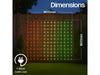 Xmas Haus RGB LED Mesh Net Light 1.8m x 1.8m 579 Led - Smart Pix App Controlled_Christmas Lights