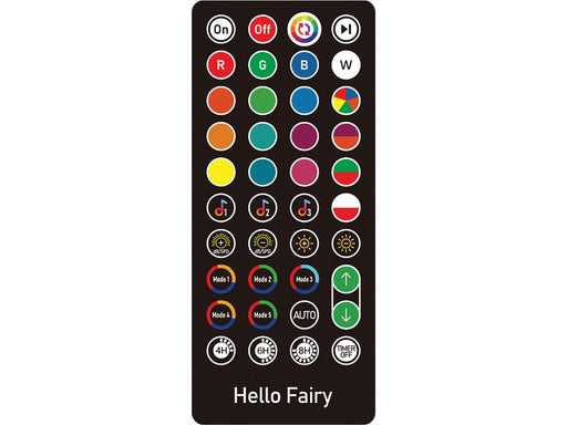 Xmas Haus Multicolour Cluster Lights - Silver Wire - Smart RGB LEDS Multifunction - Remote or APP controlled_Indoor Christmas Decorations