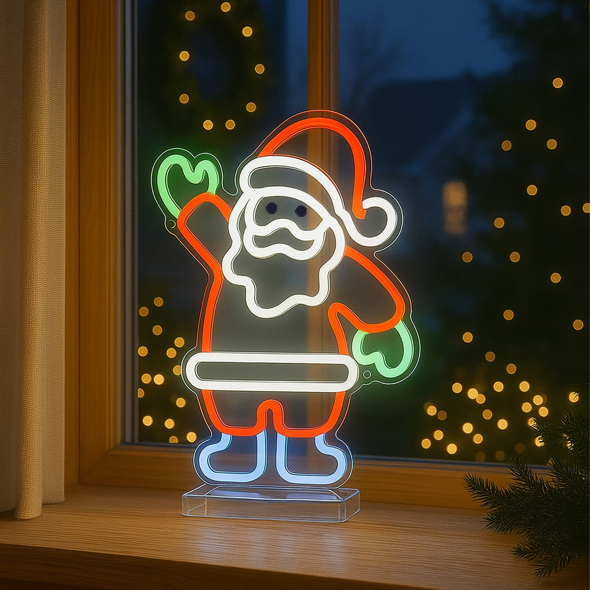Xmas Haus LED Neon Festive Lights_Indoor Christmas Decorations