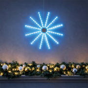Xmas Haus RGB Meteor Hanging Windmill Light Indoor Decoration with Timer_Indoor Christmas Decorations