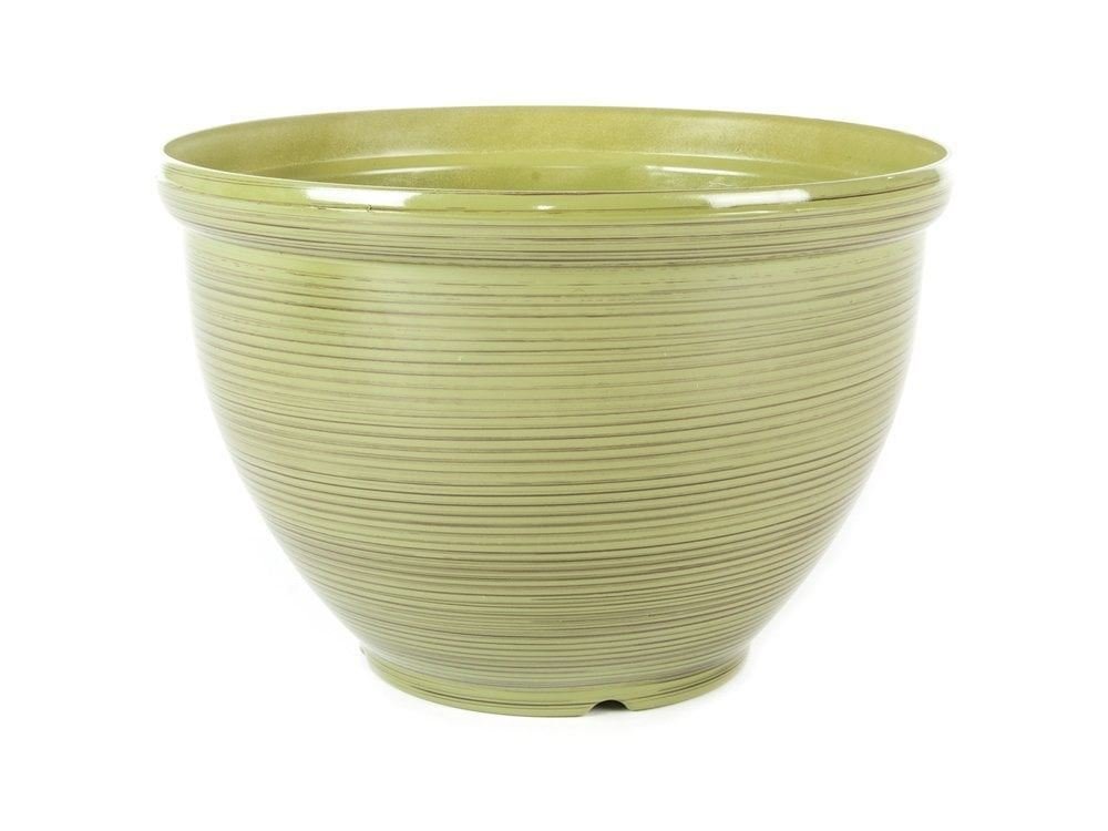 Striped Feather Pot_Flower Pots