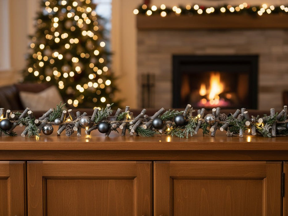 Woodland Garland - Pine Design_Indoor Christmas Decorations