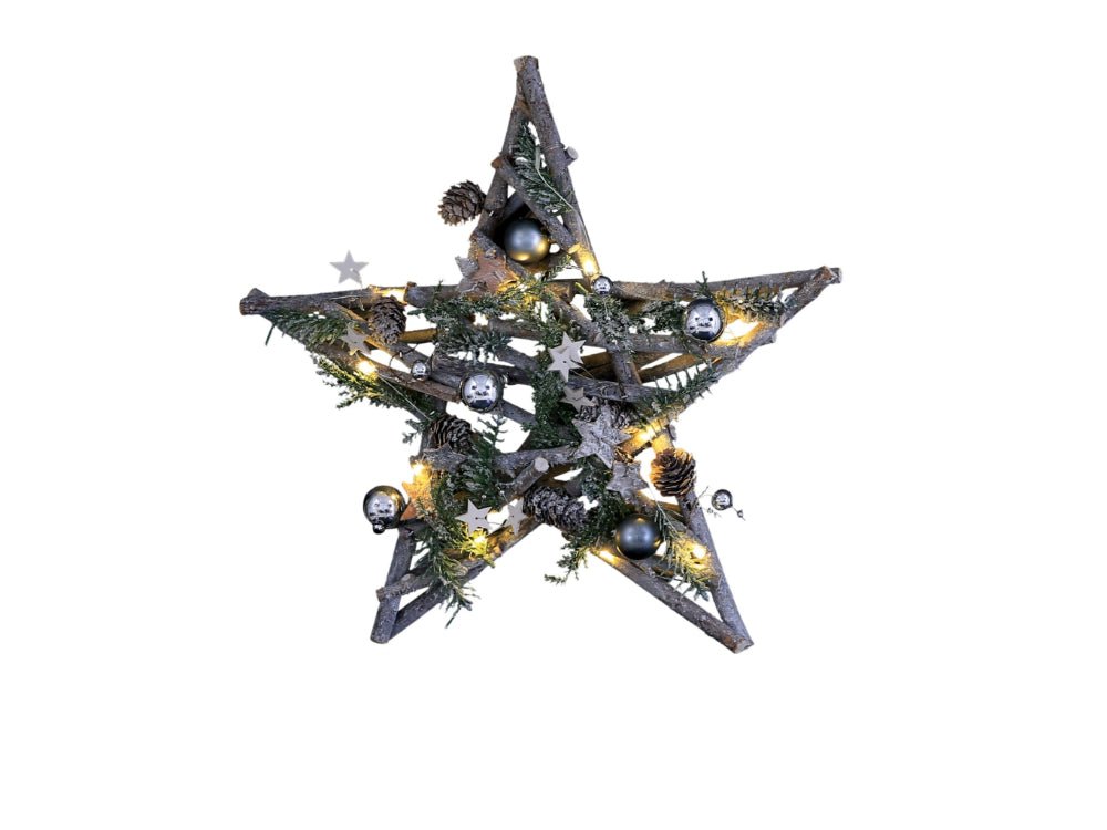 Woodland Christmas Star - Deer Design_Indoor Christmas Decorations