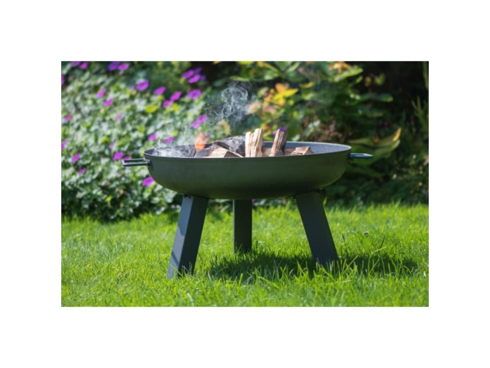 Glastonbury Fire Pit - Cast Iron designed to Rust_Fire Bowls & Burners
