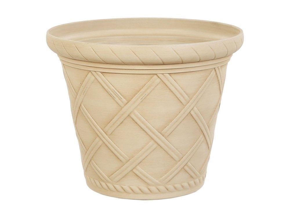 Latte Feather Pot_Flower Pots