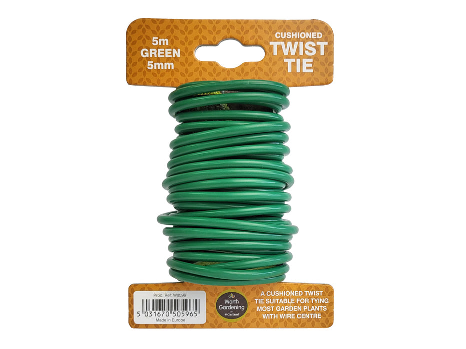 Cushioned Wire Twist Tie
