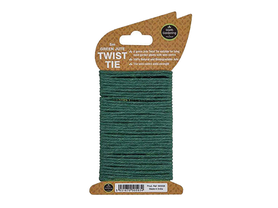 Jute Wire Twist Ties