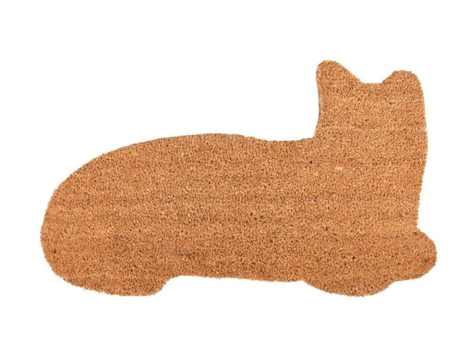 Cat Shaped Coir Doormat