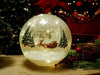 Santa Sleigh Crackle Ball - 15cm