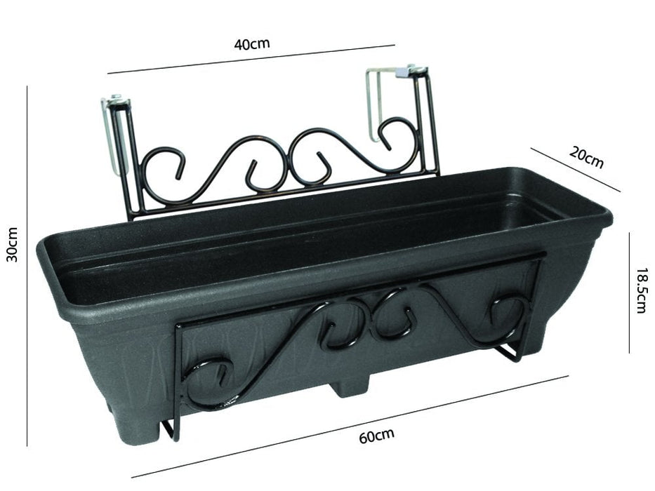 Adjustable Balcony/Fence Holder