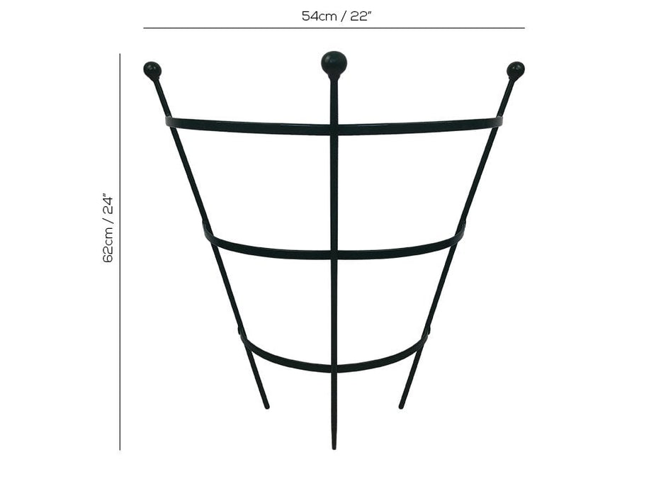 Half Peony Cage Support Frame