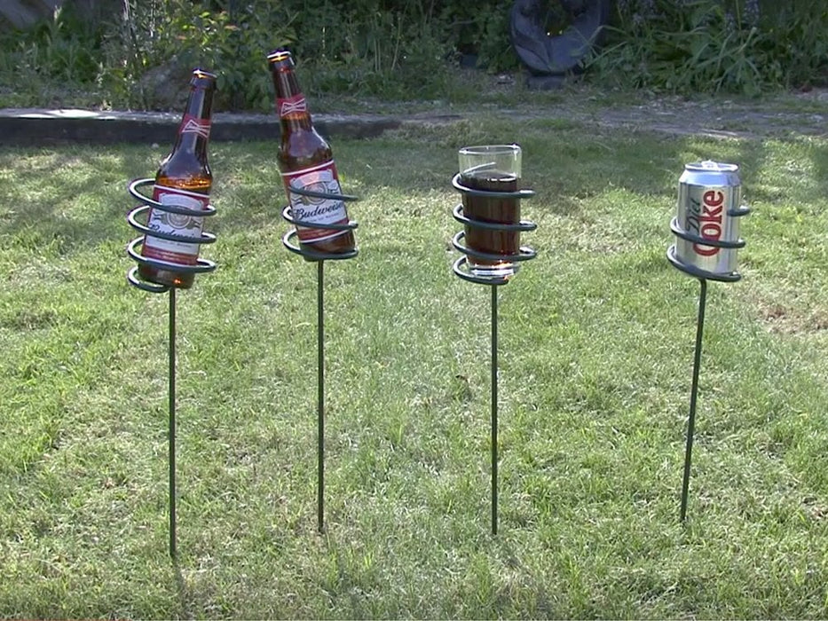 Outdoor Drinks Holder - Glasses, Cans & Bottles