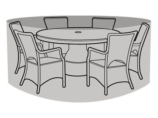 6-8 Seater Round Table & Chairs Cover