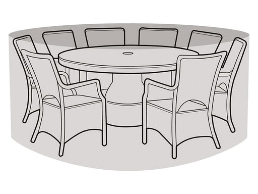 8 Seater Round Table & Chairs Cover